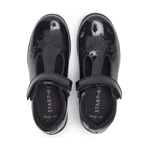 Start-Rite Star Jump Black Patent