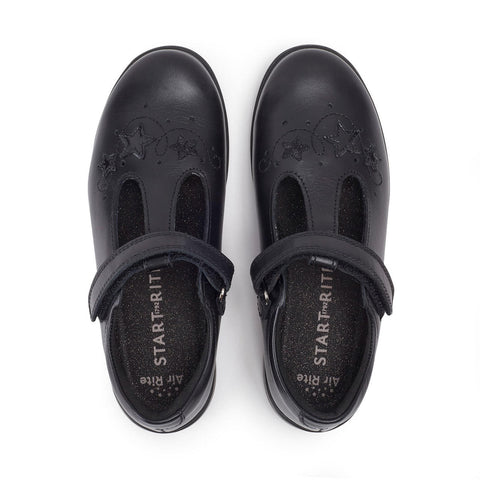 Start-Rite Star Jump Black Leather