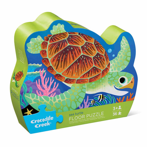 Crocodile Creek - 36pc Foil Puzzle/Sea Turtle