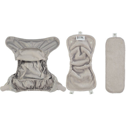 Pop-In Popper Middle Box Nappies Pastels
