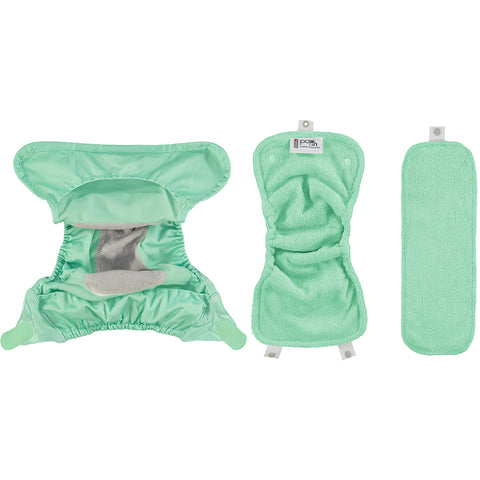Pop-In Popper Middle Box Nappies Pastels