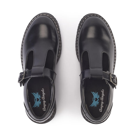 Start-Rite Envisage Black Hi Shine Leather