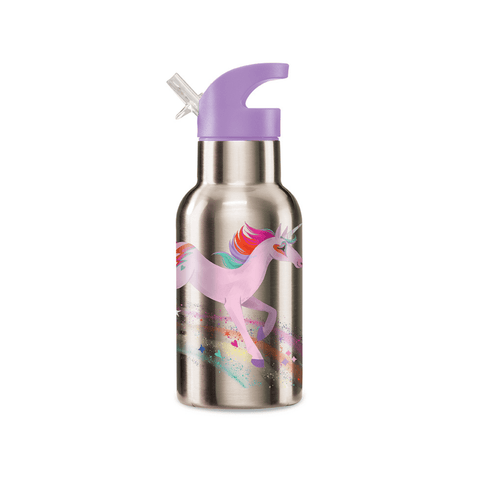 Crocodile Creek - Stainless Bottle/Unicorn Galaxy
