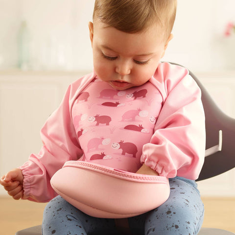 UltraBib™ - Neoprene Waterproof Weaning Bib with Sleeves