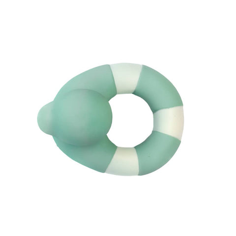 Floatie Duck Mint - Natural Baby Bath Toy Oli&Carol