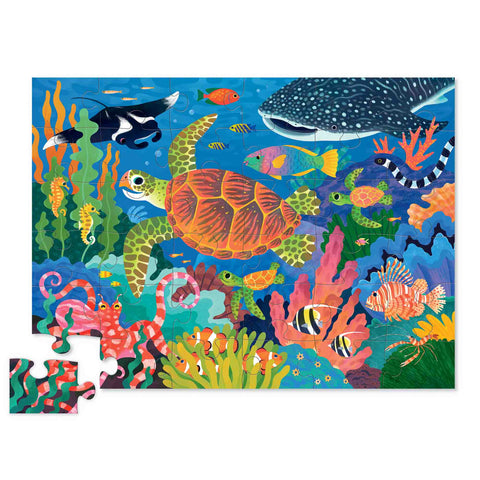 Crocodile Creek - 36pc Foil Puzzle/Sea Turtle