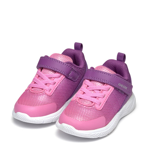 Geox B SPRINTYE G. A - SHI.TEX+GBK Purple/Dk Pink