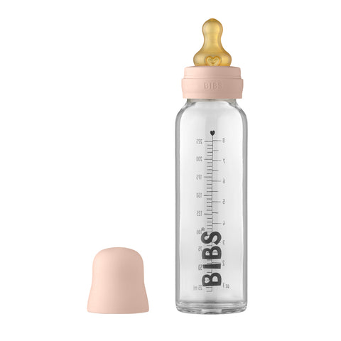 BIBS Baby Glass Bottle Complete Set Latex