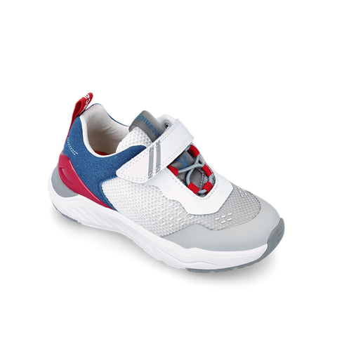 Biomecanics Trainers Gris Y Azul (Grey and Blue)