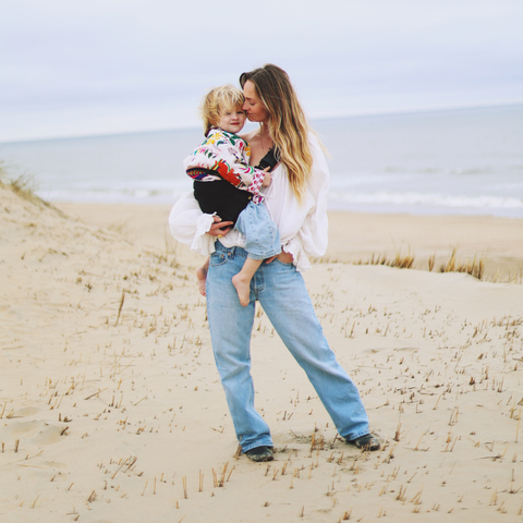Wildride Toddler Carrier - Black Linen