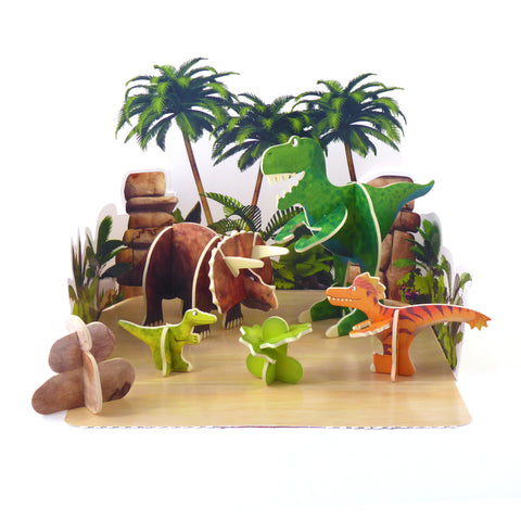 PlayPress Toys - Dinosaur Roar Playset