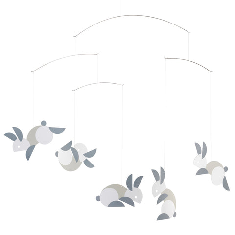 Flensted Mobiles - Circular Bunnies Mobile
