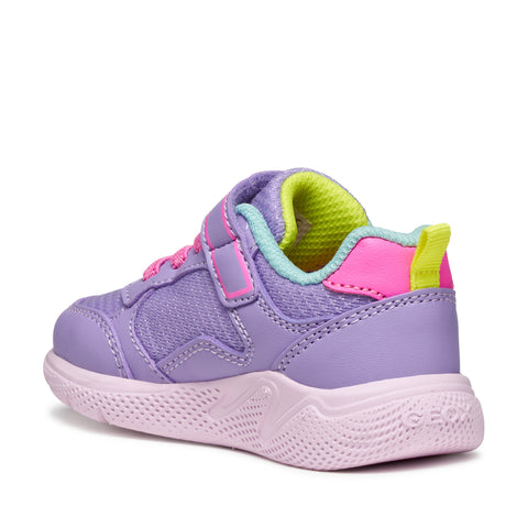 Geox B SPRINTYE GIRL B - SYNT.LEA+M