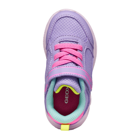 Geox B SPRINTYE GIRL B - SYNT.LEA+M