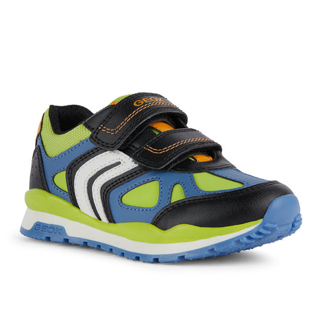 Geox J Pavel D - GBK+NYLON LIME/BLACK