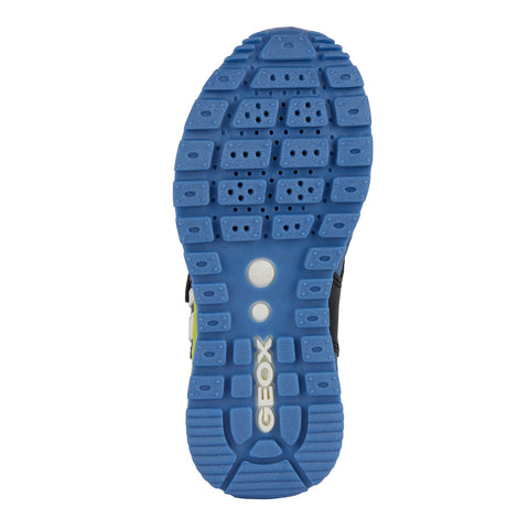 Geox J Pavel D - GBK+NYLON LIME/BLACK
