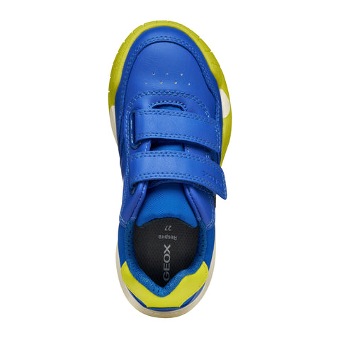 Geox J RANN-E BOY ROYAL/LIME
