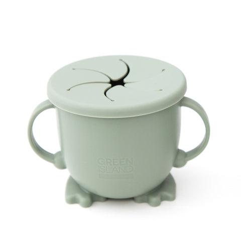 Green Island Silicone Baby Snack Cup