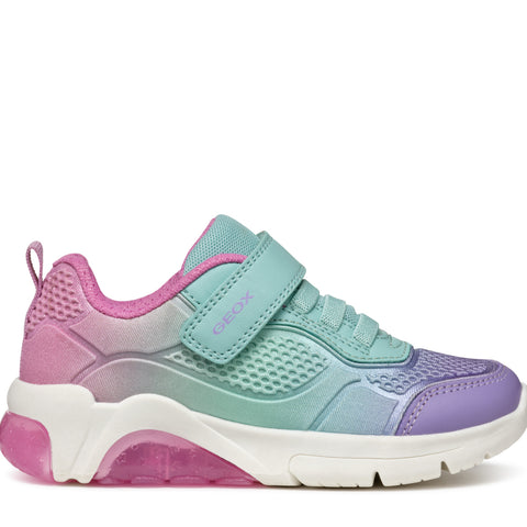 Geox J Fadinlight C- PR.LYCRA+GBK AQUA/LILAC