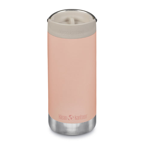 Klean Kanteen Insulated TKWide Coffee Tumbler with Café Cap 355ml - Peach Parfait