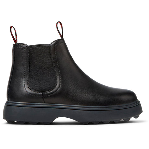 Camper Norte Kids Supersoft Black Ankle Boot