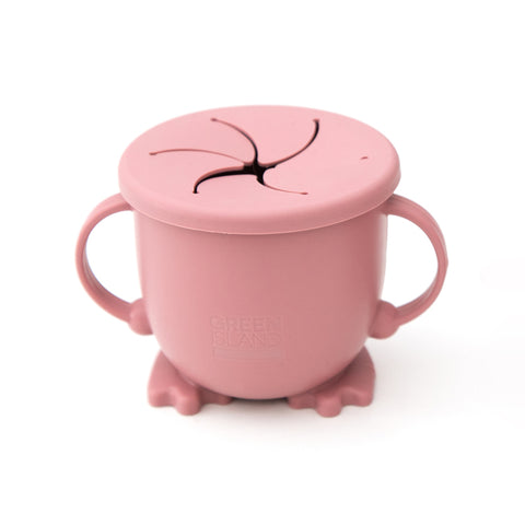 Green Island Silicone Baby Snack Cup