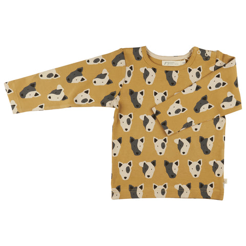 Pigeon Organics T-Shirt Dog - Mustard