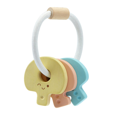 Plan Toys Key Rattle (Pastel) Baby Toy