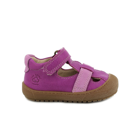 Primigi Pelle Vegetale Ciclamino (Purple) Closed Toe Sandal - 5901355