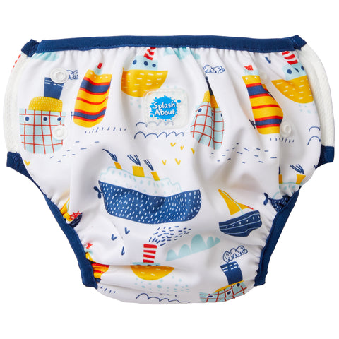 Size Adjustable Swim Nappy Tug Boats
