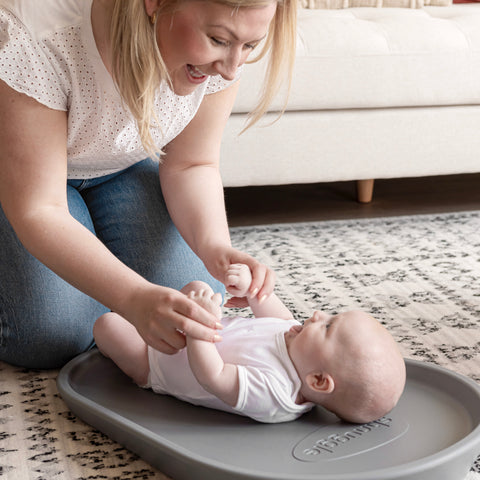 Shnuggle Squishy Changing Mat - Grey