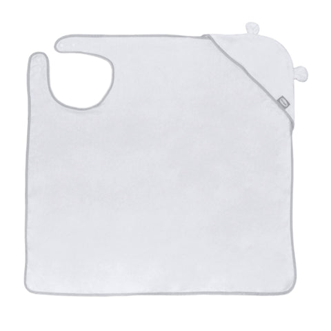 Shnuggle Wearable Baby Towel - White
