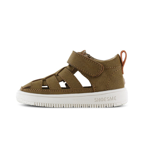 Shoesme Baby-Proof Cognac Closed Toe Sandal BN24S016-D
