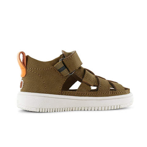 Shoesme Baby-Proof Cognac Closed Toe Sandal BN24S016-D