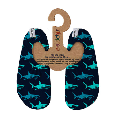 Slipfree Big Blue Junior Shoe Non-Slip Shoes