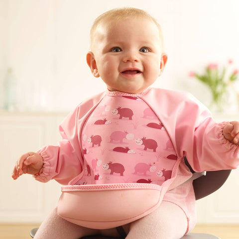 UltraBib™ - Neoprene Waterproof Weaning Bib with Sleeves
