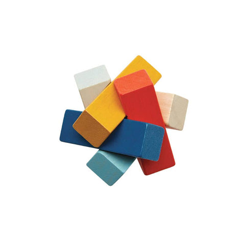 Rectangular Puzzle Wooden Game PlanToys