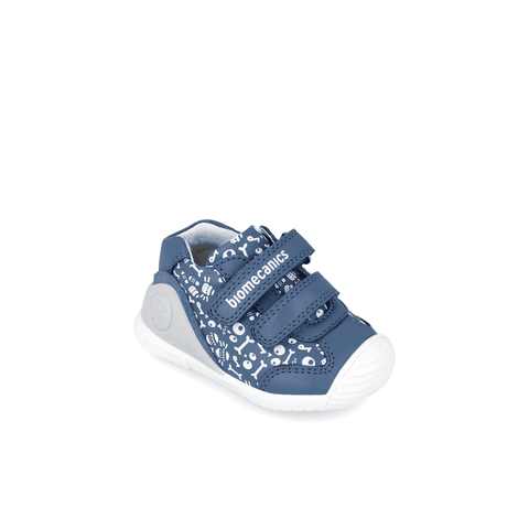 Biomecanics Petrol Sauvage (Blue Double Velcro Trainer)