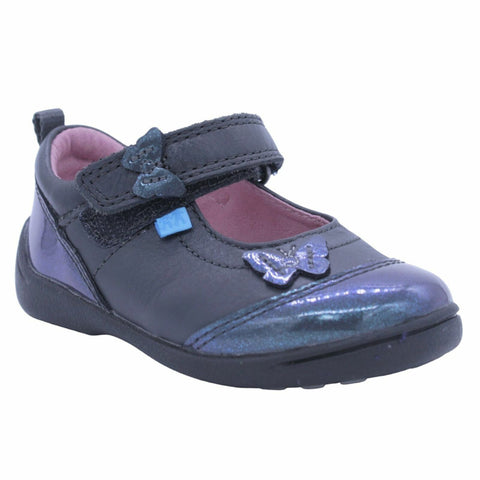 Swing Gunmetal Leather/Patent