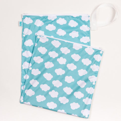 Tots Bots Wet & Dry Bag Fluffy Clouds
