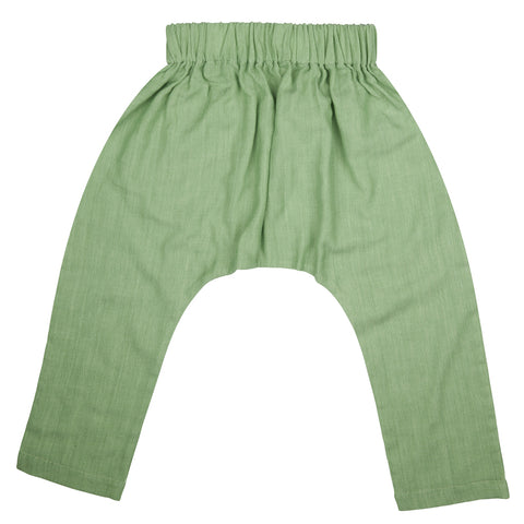 Pigeon Organics Muslin Baggy Pants Green