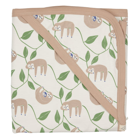 Pigeon Organics Hooded Blanket Sloth