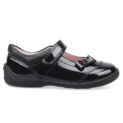 Start Rite Twizzle Black Patent School Shoes at Naturally Kids Shoes