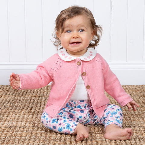 Kite Quay cardi Pink
