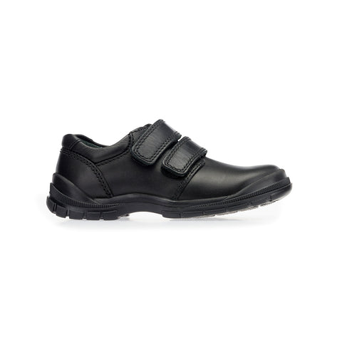 Start-Rite Engineer Black Leather School Shoes