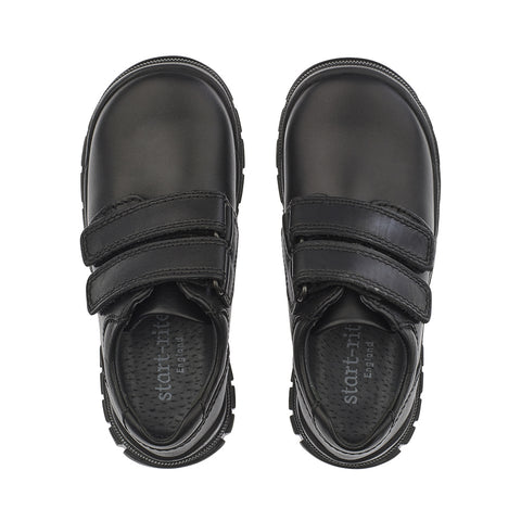 Start-Rite Engineer Black Leather School Shoes