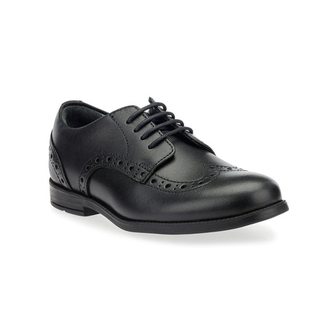 Start-Rite Black Lace Up school shoe 3503 from Naturally Kids Shoes