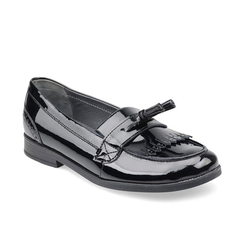 Start-Rite Sketch Black Patent School Shoe from Naturally Kids Shoes