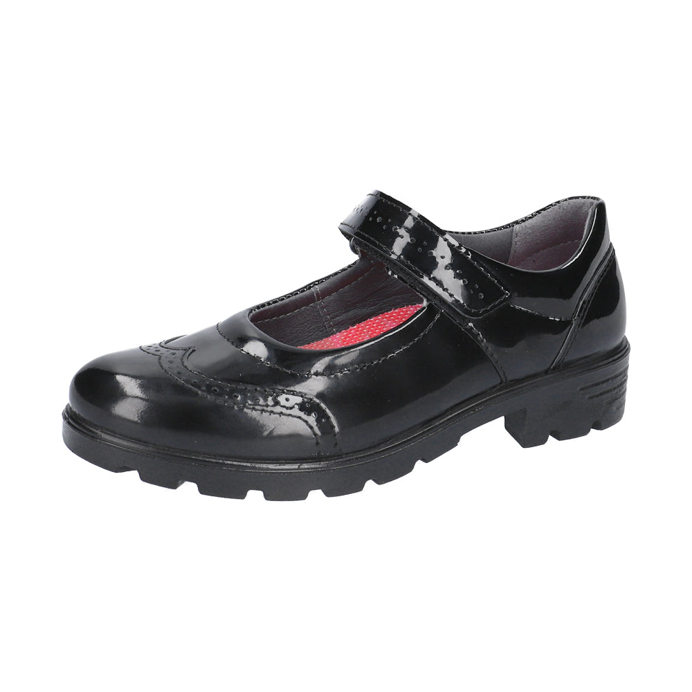 Ricosta Belana Patent Black Shoes Naturally Baby