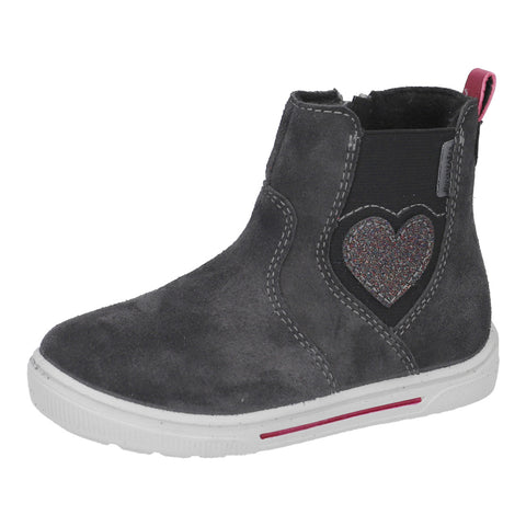 Ricosta Daisy Asphalt Velour Boots